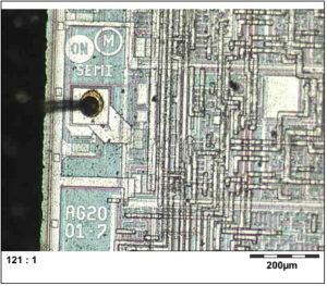 microcontroller PIC18F2439 code reverse engineering can help designer to copy source code from original Microchip locked MCU PIC18F2439 in the format of binary file or heximal data through unlock secured microprocessor PIC18F2439 fuse bit and readout embedded firmware from flash program memory and eeprom software memory;