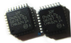 la rotura de bits bloqueados por flash del microcontrolador STM32F042K6 significa que el sistema de resistencia a la manipulación del MCU STM32F042K6 se romperá, así como la protección de lectura, y luego copiará los datos hexamales al nuevo microprocesador STM32F042K6 como clonación de MCU;